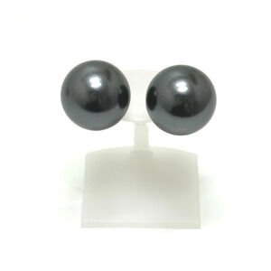 DIOR Silver Pearl Earrings